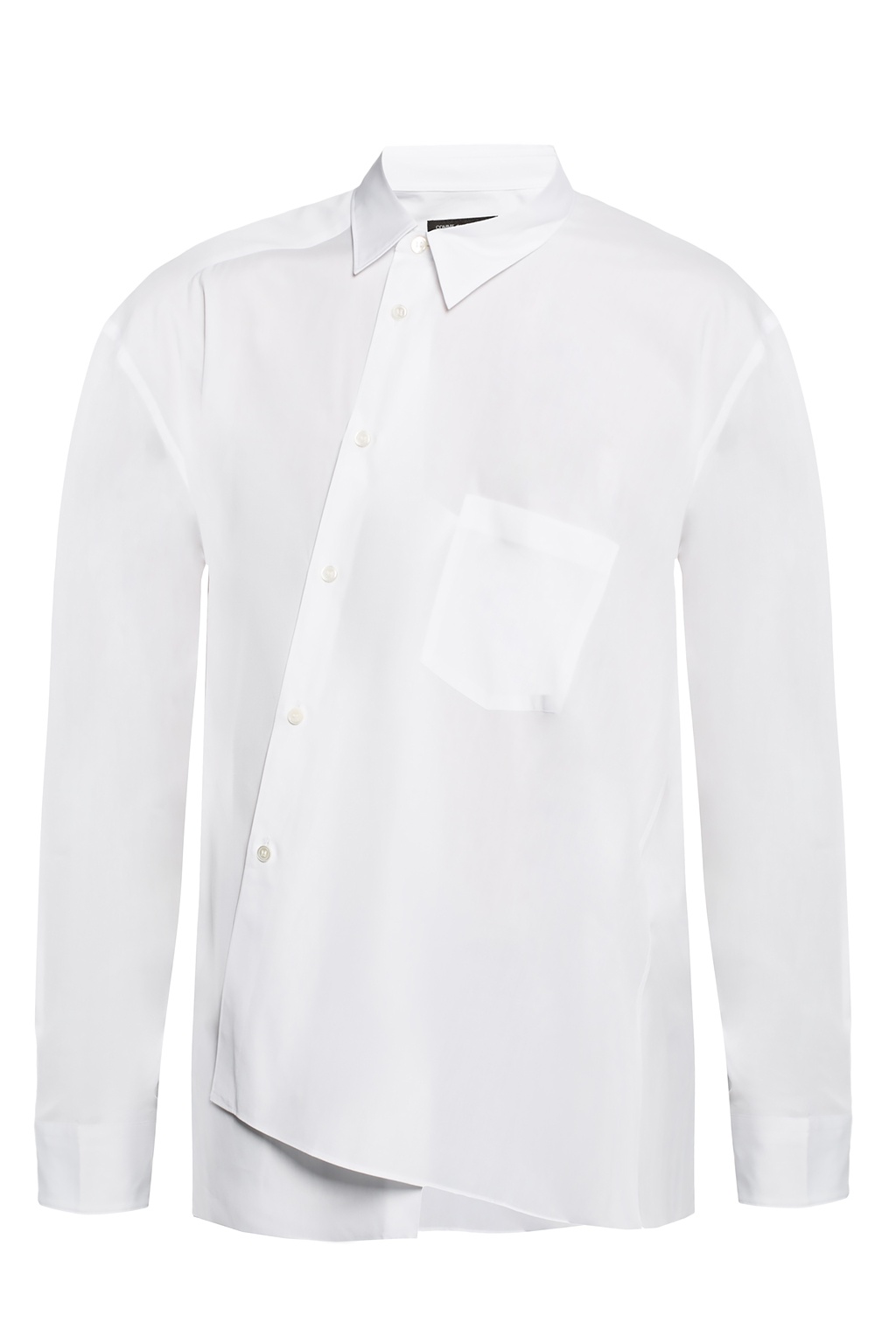 Comme des Garçons Homme Plus Asymmetrical shirt with pocket